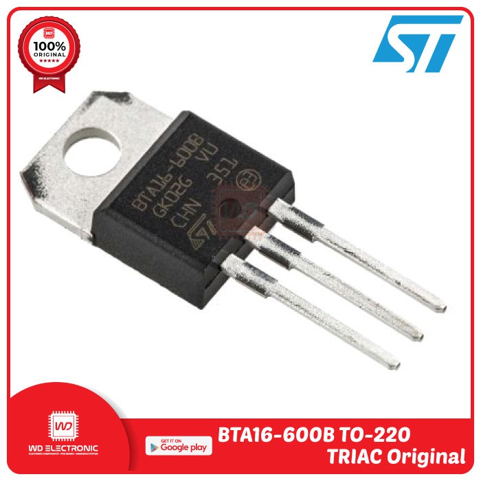 TRIAC BTA16-600B BTA16-600 ST