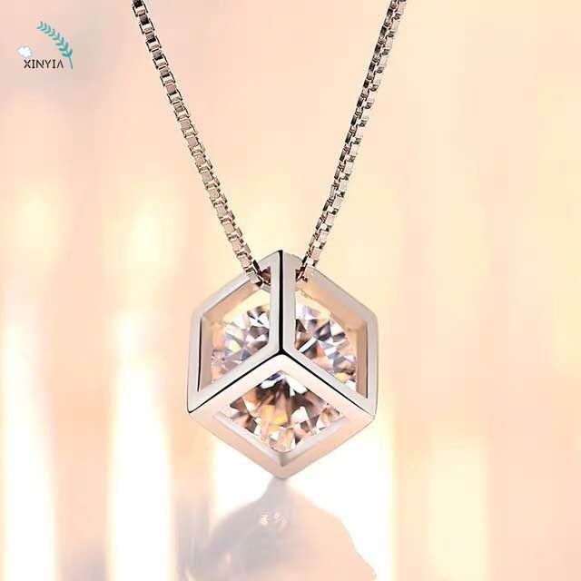 Kalung Alloy Anti Karat Crystal Berlian Murah Import Fashion Model