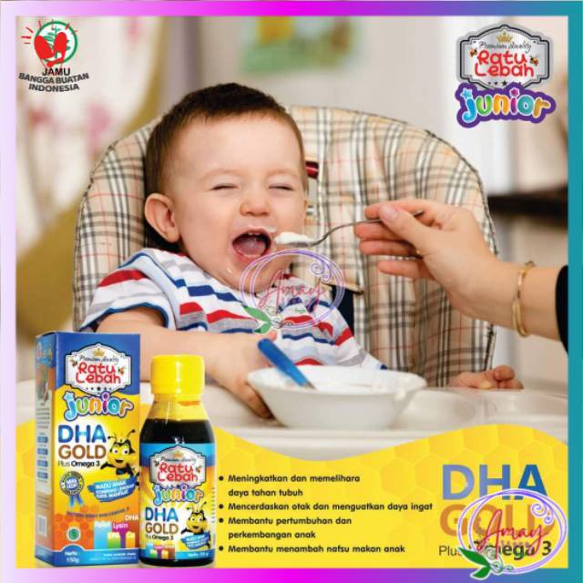 

Madu Ratu Lebah Junior / Madu anak junior Dha Gold 100ml