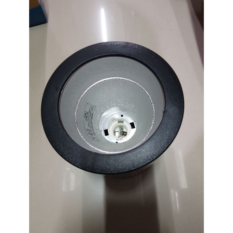 Downlight E27 Outbow/Tempel /OB Panasonic hitam/putih (Diameter 150mm)