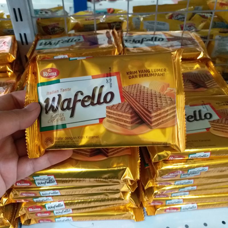 

WAFELLO BUTTER CARAMEL 48 GR