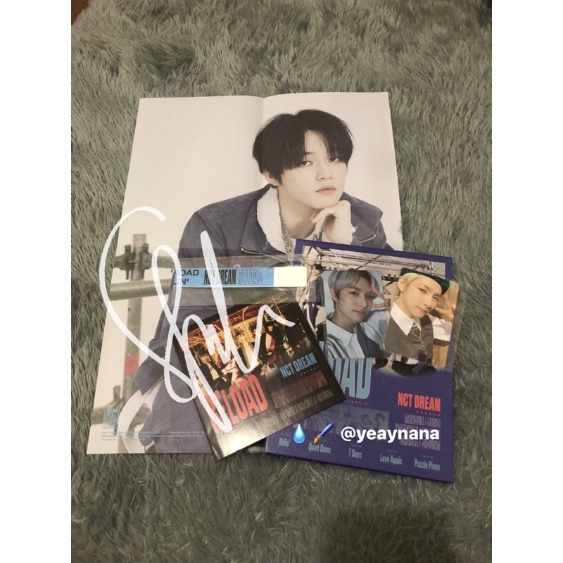ALBUM ONLY NCT DREAM DAN PHOTOCARD RENJUN RELOAD ROLLIN’ VER YIZHIYU