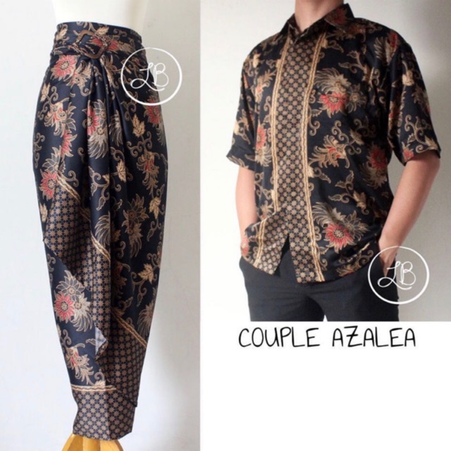 ROK LILIT DAN KEMEJA COUPLE /KEBAYA COUPLE/ BATIK COUPLE