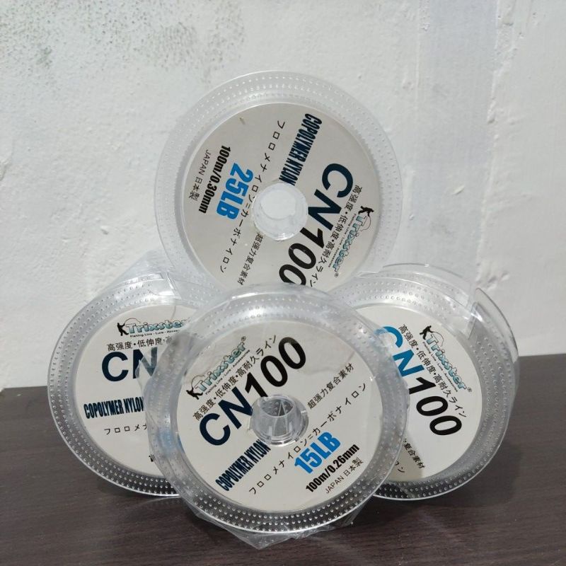 senar pancing CN 100 size lengkap bisa cod cocok untuk memancingn di kolam atau empang