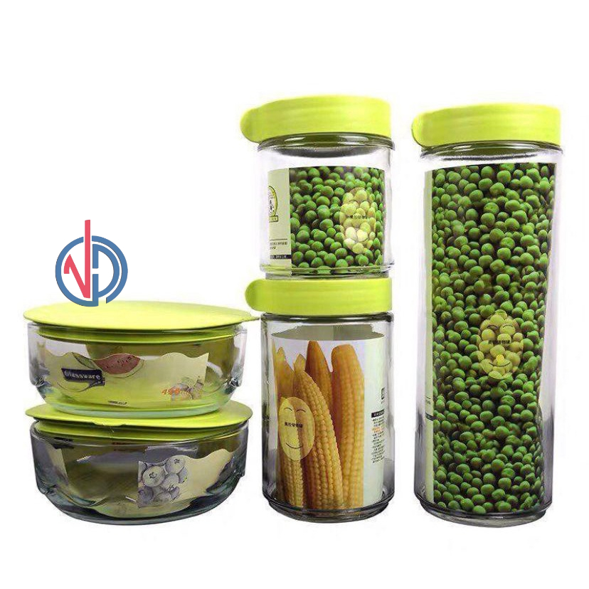 TOPLES LEBARAN KACA CANISTER 4 PCS/ MARINE SET 5 PCS / TOPLES MARINE SET 5 in 1 / TOPLES SERBAGUNA FREE PACKING BUBBLE