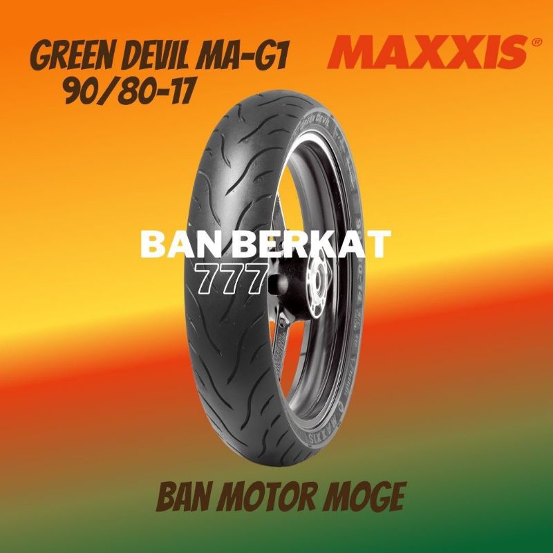 Ban Motor Moge / MAXXIS GREEN DEVIL 90/80 Ring17