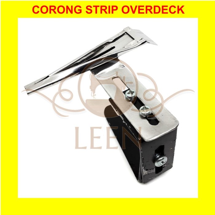 Corong Strip Adidas Overdeck Mesin Jahit Industri Overdek Binder LEEN