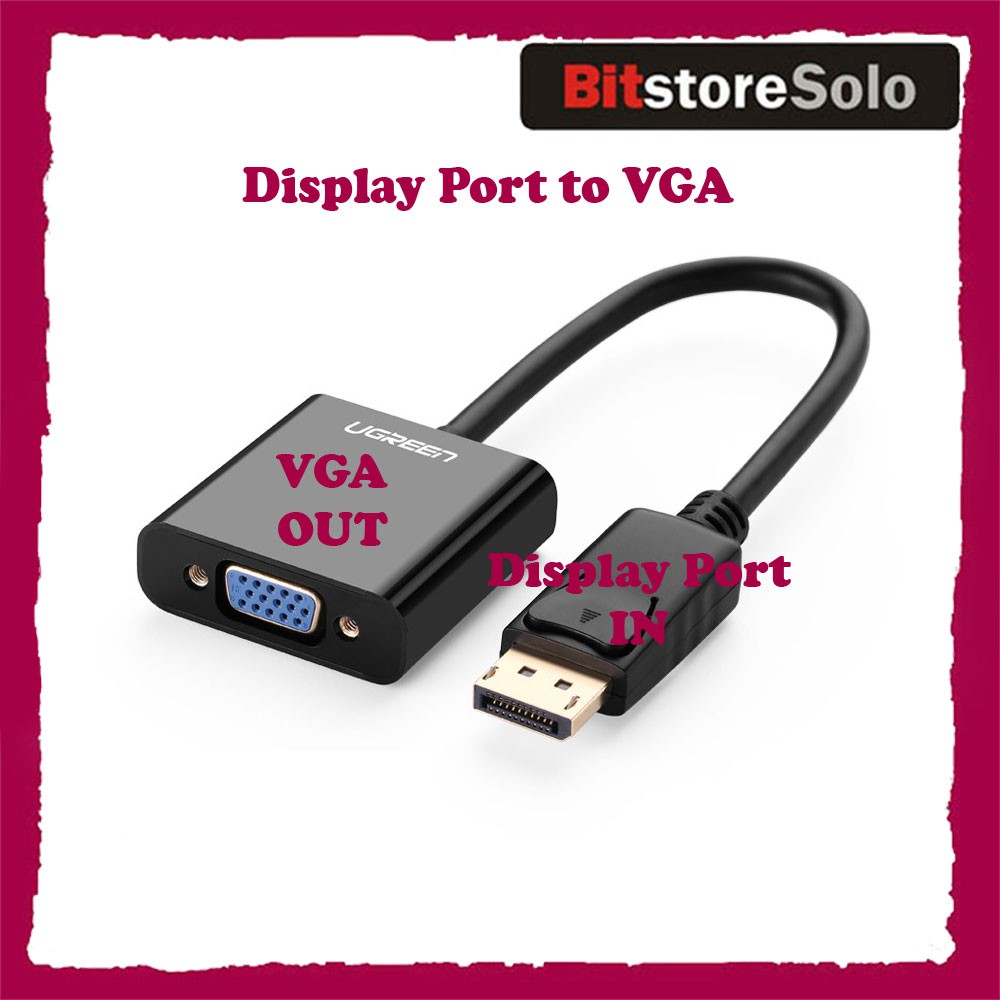 Converter Kabel Display Port to VGA Display Port to HDMI