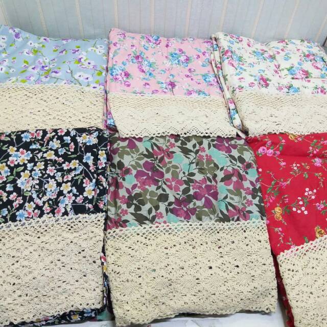 Mukena katun jepang premium
