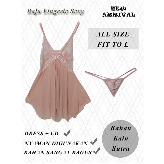 Better Home - Lingerie Sexy / Dress Wanita Lingery A005-8