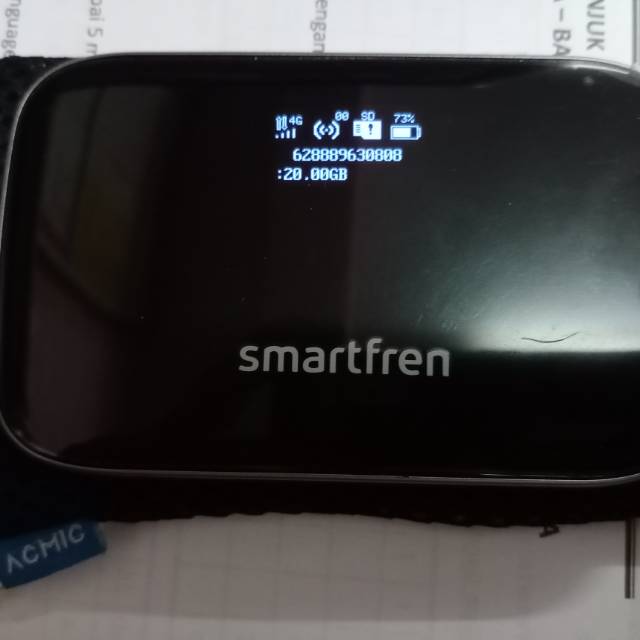 Modem Mifi Smartfren M6x - Hitam Second