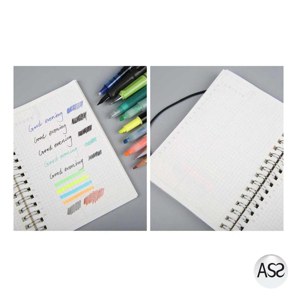 ASS Shop - JIANWU Buku Binder Catatan Jurnal Harian Notebook Ukuran A5 - S2526