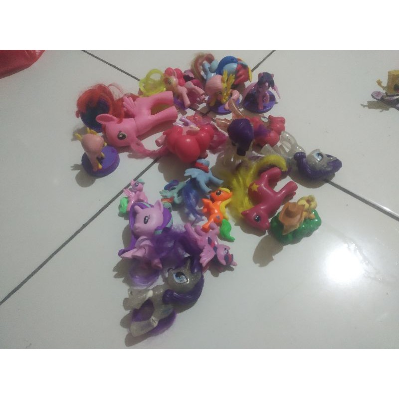 Mainan / Figure Little Pony / Kuda Pony (Preloved) Happy Meal / McD