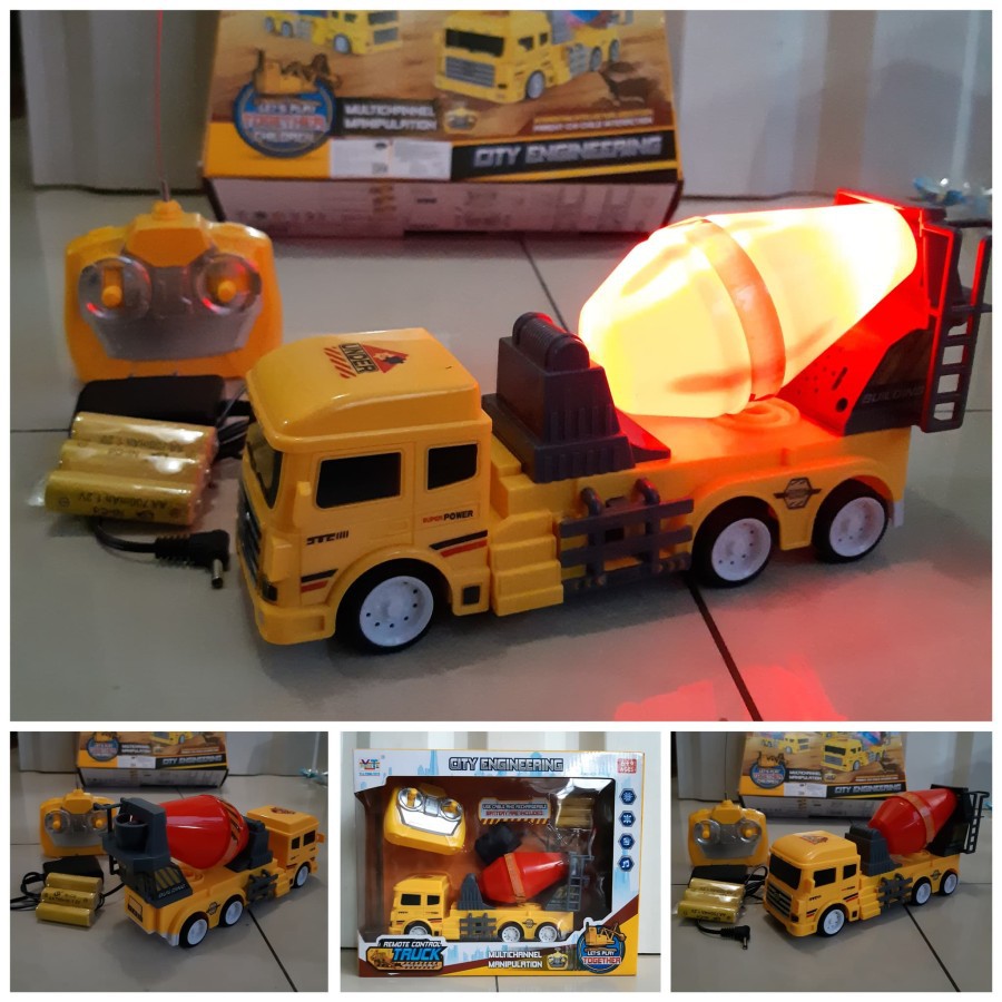 Remote Control Truck - City Engineering - RC Truck Excavator , RC Truck Molen & RC Truck Tangki