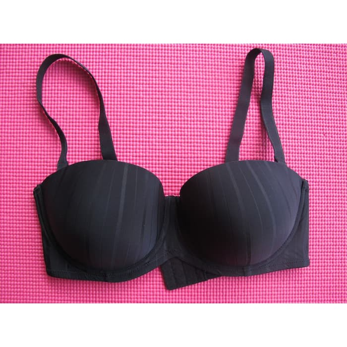 ready ca lingerie bra 470 blk stripe size 36e 40d 40e 44c 44d