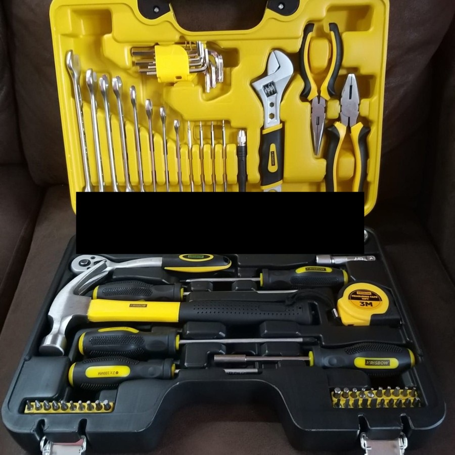 ToolKit 78 Box Set Tool Kit Krisbow Kotak Perkakas Mekanik