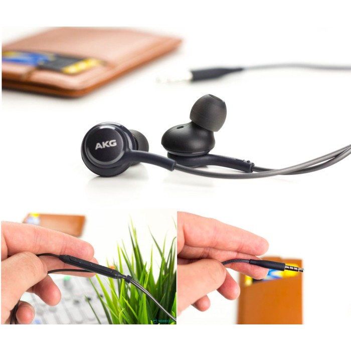 Original AKG Samsung S8 Headset Dual Driver Earphone Crisp Balance
