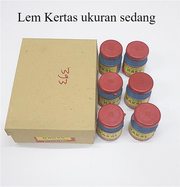 

LEM HAKOL / HANAKOL / BIOKOL / OKE UKURAN SEDANG PER LUSIN