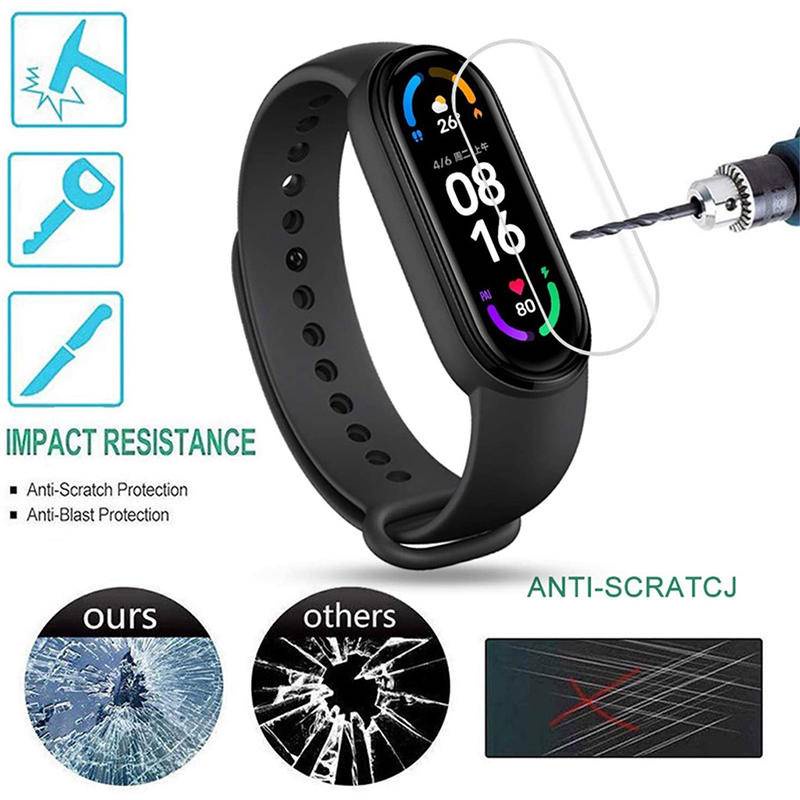 Film Pelindung Layar TPU Hydrogel Blueray Untuk Xiaomi Mi Band 7 Pro 7 6 5 4 3