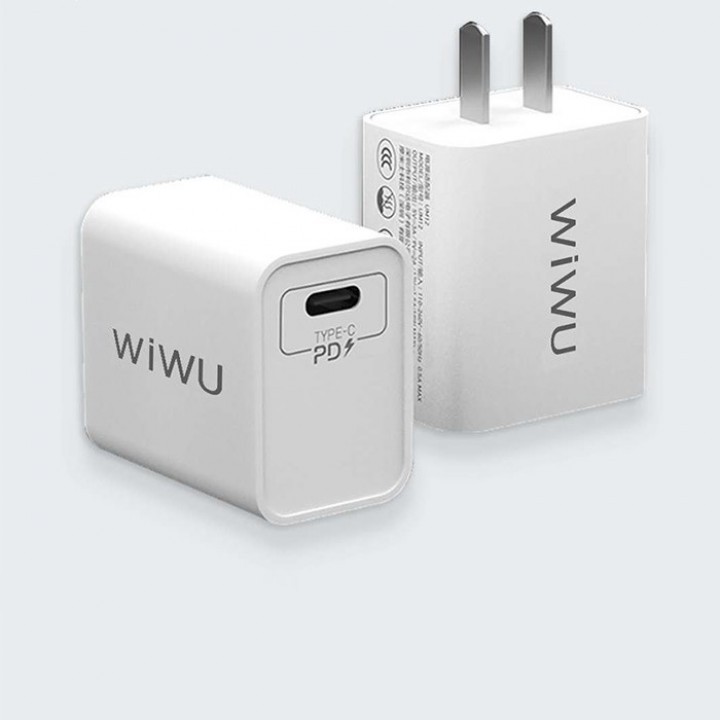 WIWU UM12 - Single Port PD Fast Charger - 18W MAX