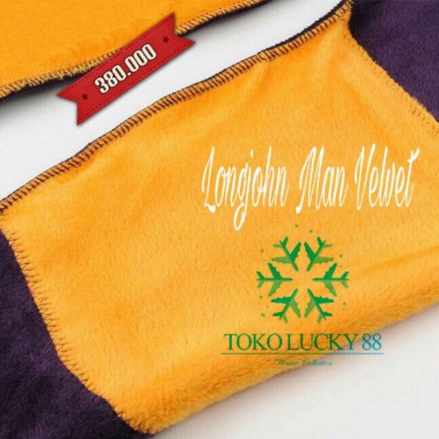 IMPORT MOLLAD Piyama Thermal Longjohn Baju Tidur musim dingin pakaian baju winter velvet (lapis bulu full tebal)