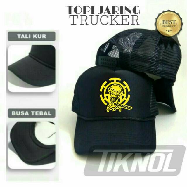 TOPI JARING TRUCKER ONE PIECE LAW 4