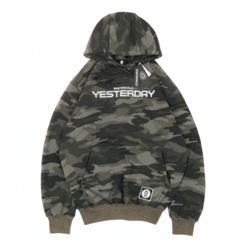 SWEATER HOODIE ORIGINAL BASTERCOLD CAMO YESTERDAY AUTHENTIC