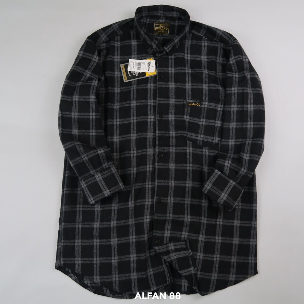 Kemeja Flanel Impor Pria Distro Flannel Lengan Panjang Pria,Kemeja Kotak Kotak Pria Lengan Panjang