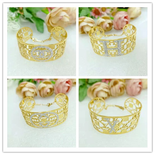 Gelang Titanium Permata Terbaru Perhiasan Fashion zz1