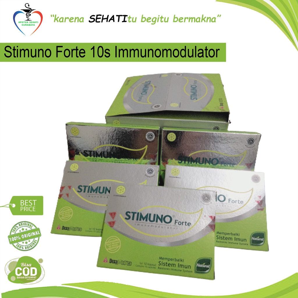 Stimuno Forte Meningkatkan Daya Tahan Tubuh
