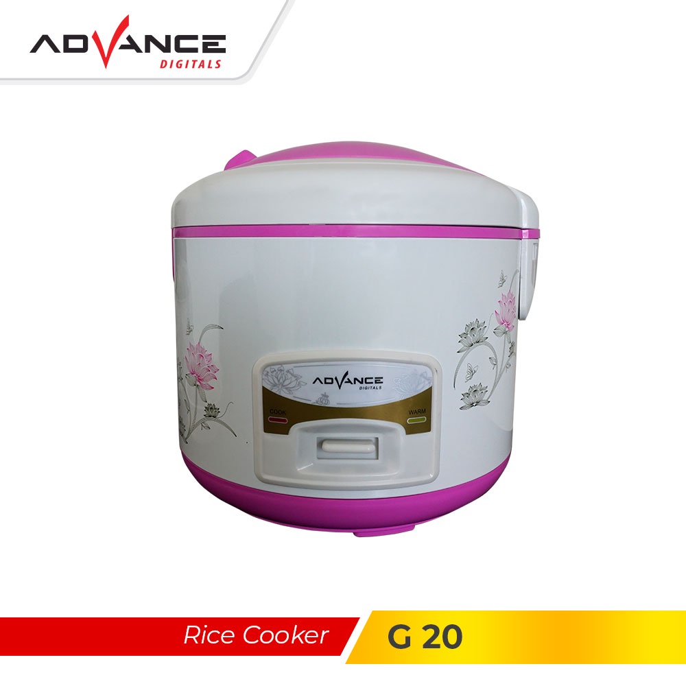 READY STOCK  ADVANCE 1.8L Rice Cooker Penanak Nasi G20 Garansi Resmi 1 tahun