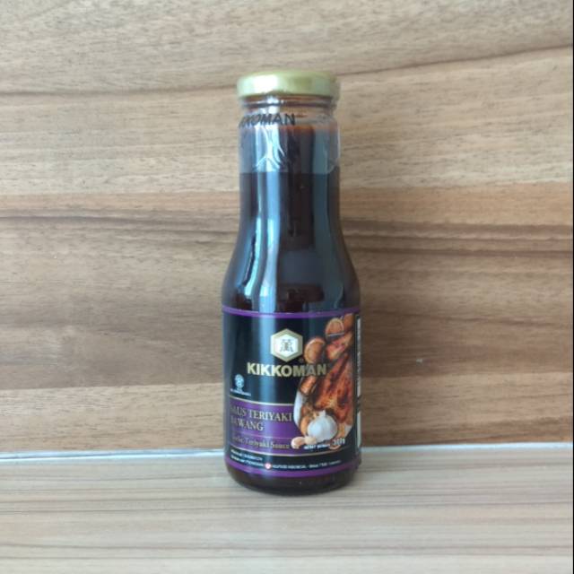

Kikkoman saus Teriyaki Bawang halal 300gr