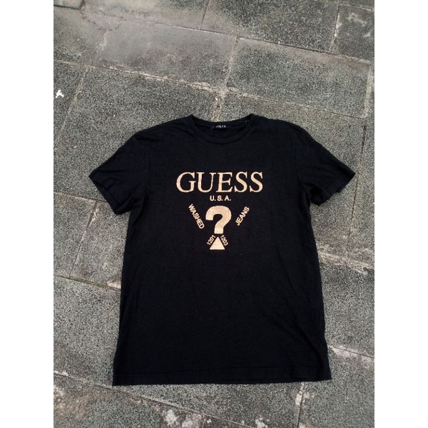 kaos / t-shirt guess reflektif second