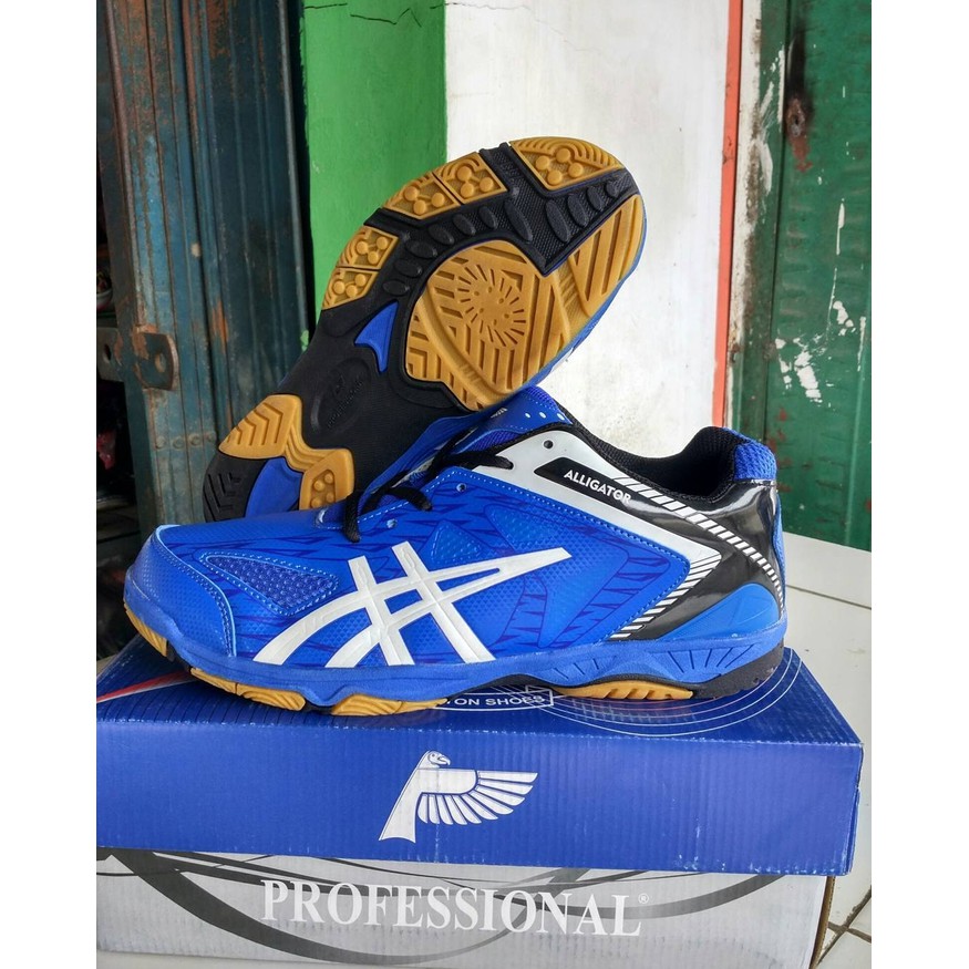 SEPATU OLAHRAGA BADMINTON VOLLY PROFESSIONAL ALIGATOR ORIGINAL