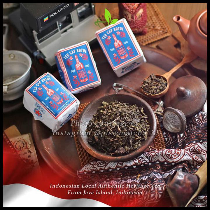 

Teh Indonesia - Cap Botol Biru 40Gr Indonesian Jasmine Tea 1 Bal