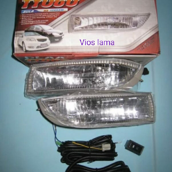 foglamp bemper BUMPER lampu kabut SOROT toyota vios lama / LIMO 2003-2004 / altis 2000-2003