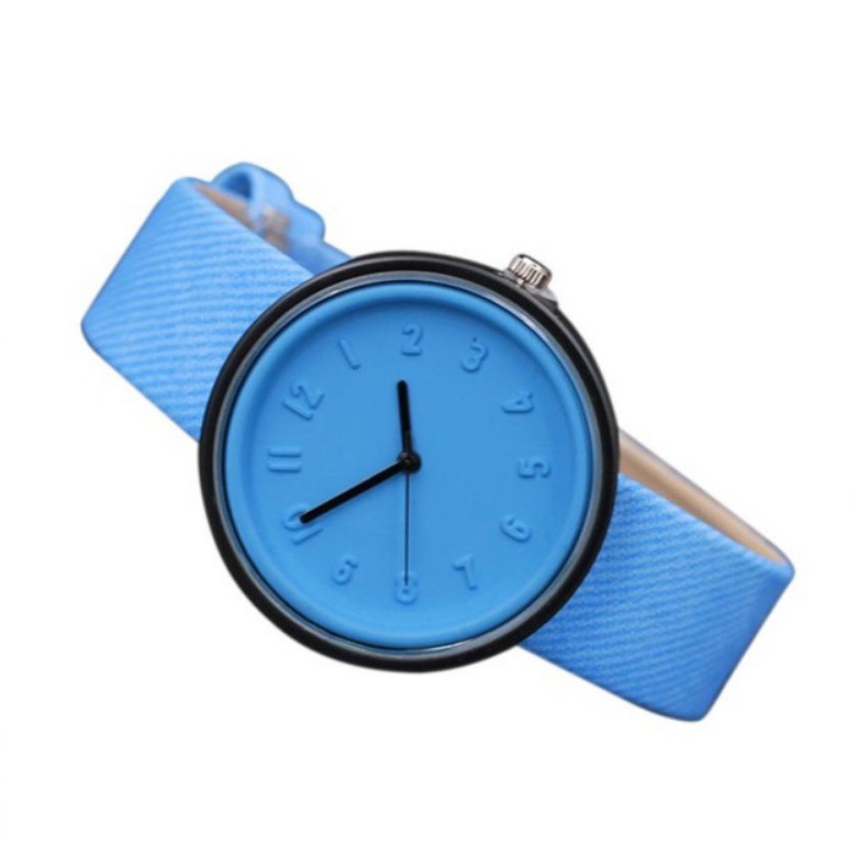 Jam Tangan Canvas Fashion Korean Style Unisex Quartz Watch