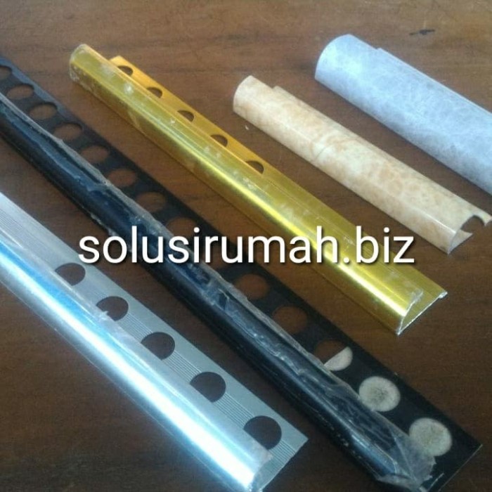 KUKU MACAN ALUMINIUM no STAINLESS Md SS U KERAMIC CERAMIC edging 240cm