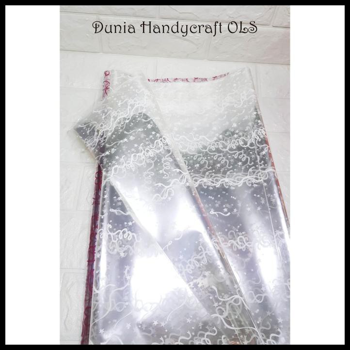 

PLASTIK PARCEL TEBAL 40 MIKRON OPP BINTIK 80 X 95 CM PLASTIK WRAPPING - BIRU