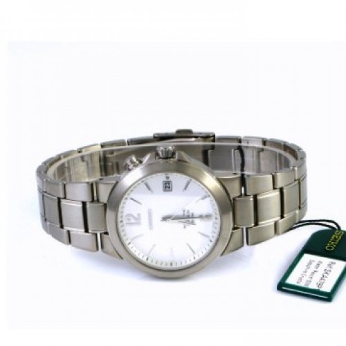 Seiko Kinetic SKA479P1 Titanium Bracelet Silver | Jam Pria SKA479