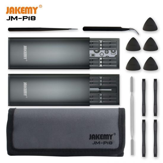 Jakemy 49 in 1 Obeng Set Portable &amp; Precision DIY Screwdriver - JM-P18