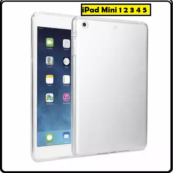 CASE SILIKON BENING IPAD MINI 1 2 3 SOFT JELLY CASE FULL BACK COVER