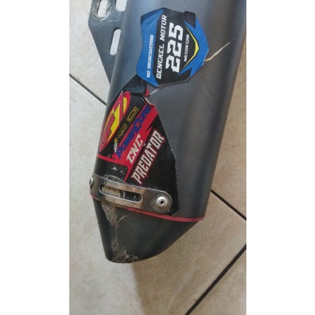 knalpot racing KLX gp7 predator cnc