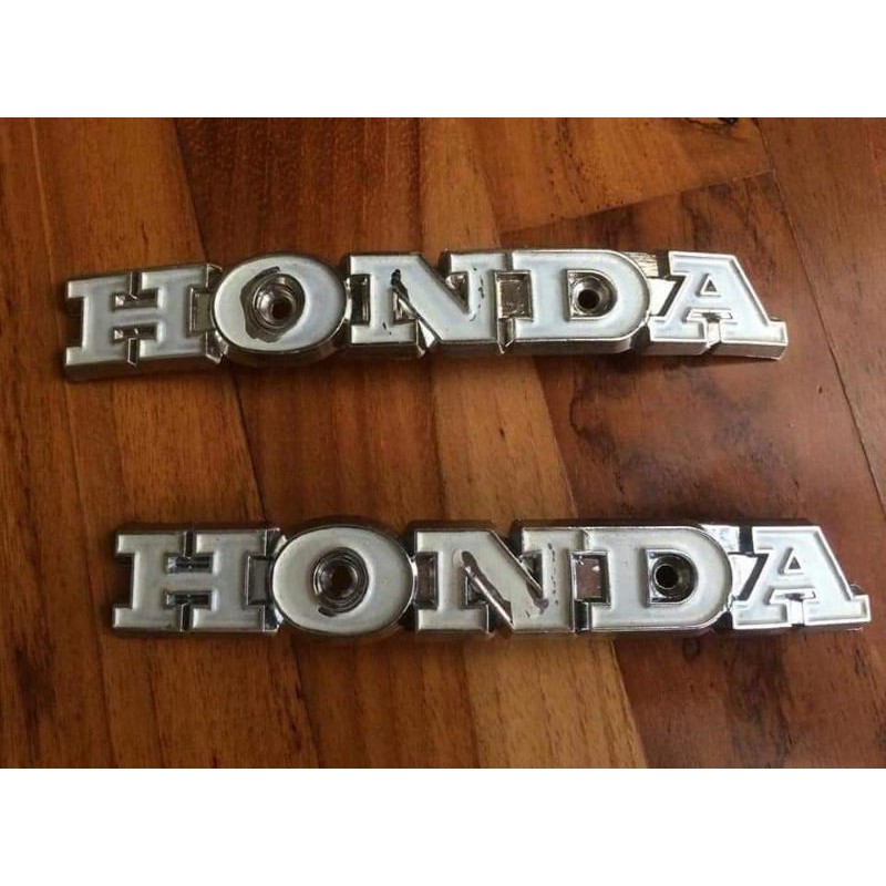 Emblem Cover Tangki Genuine Assy Honda CB CL SL 90 100 K0 K1 Original Baru