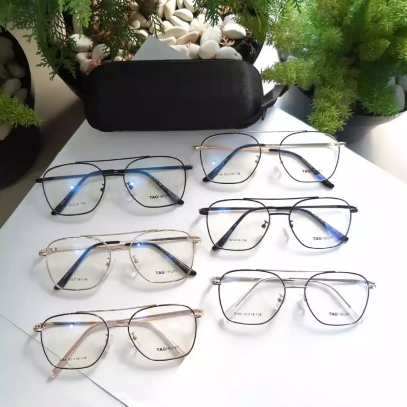 Kacamata Frame Korea Photocromic pria wanita