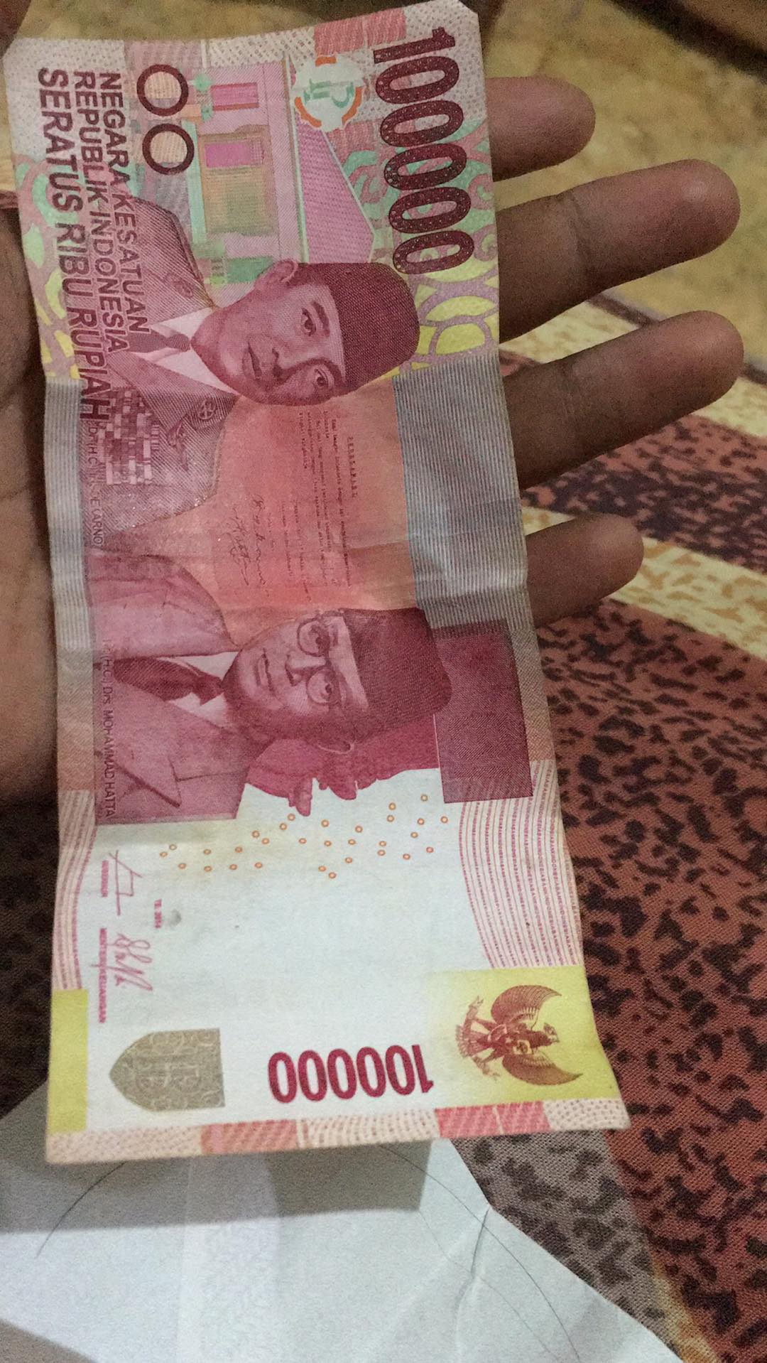 Atasan Batik Pria Lengan Panjang Kenongo Hem Padi Pekalongan M L Xl