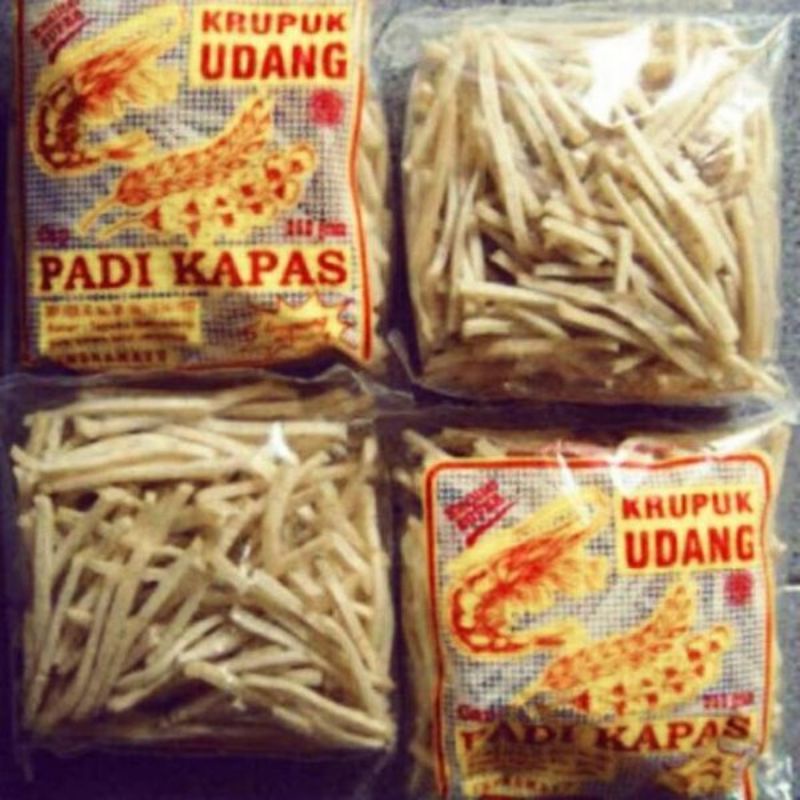 

Kerupuk Udang Padi Kapas Stick Indramayu 250gr