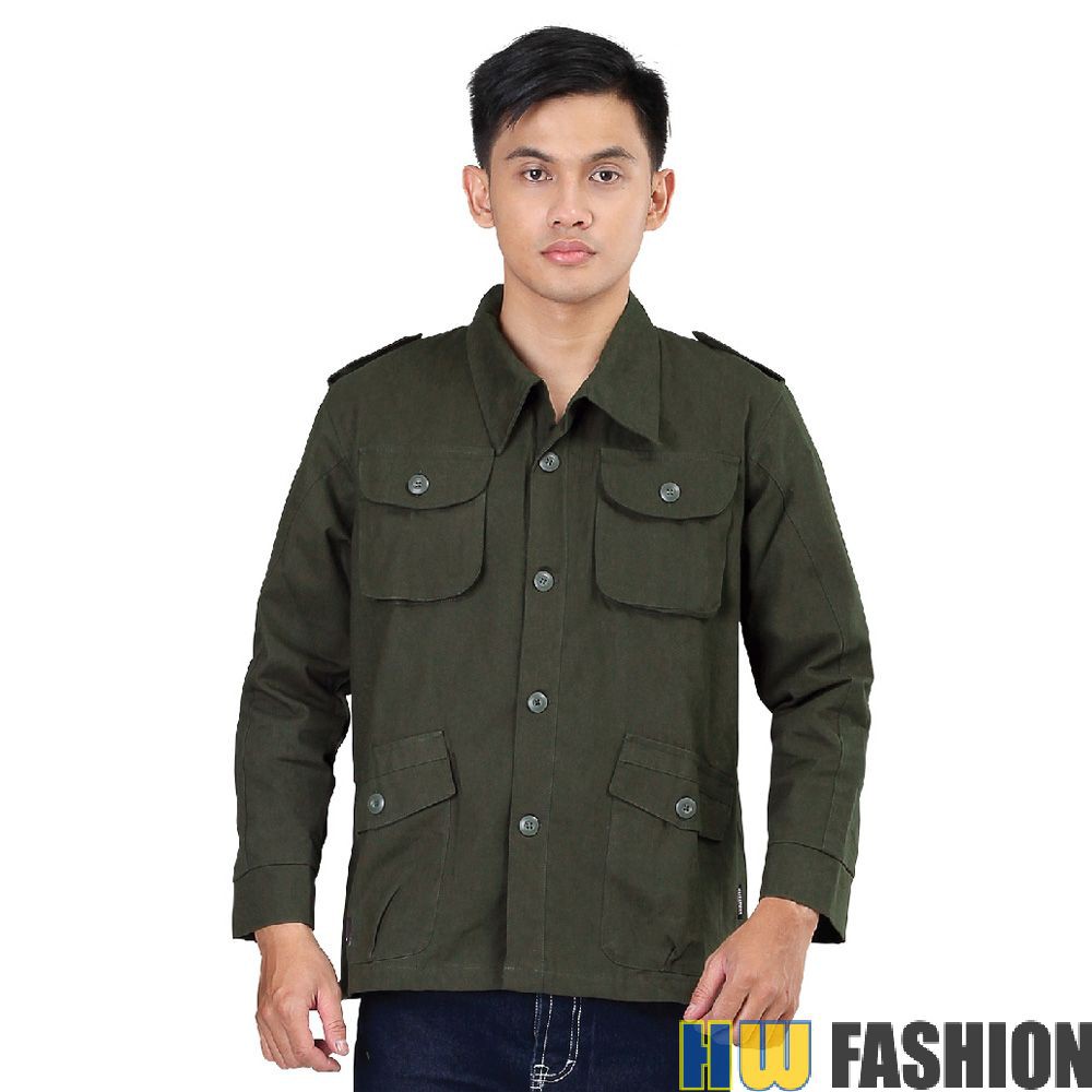 Kuzatura - KZR 839 Jaket Pria Hijau murah original cibaduyut keren