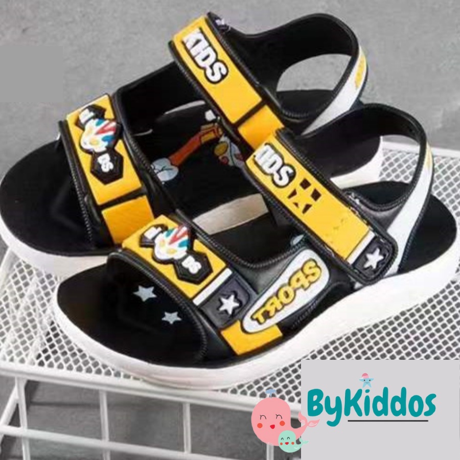 ByKiddos - Sandal KIDS ULTRAMAN Anak Laki-Laki Impor / Sepatu Sandal Gunung Anak Import 2-8 Tahun