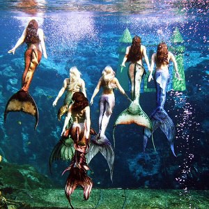 Baju Kostum Renang Mermaid/Putri Duyung Motif CORAK SISIK WARNA OKE